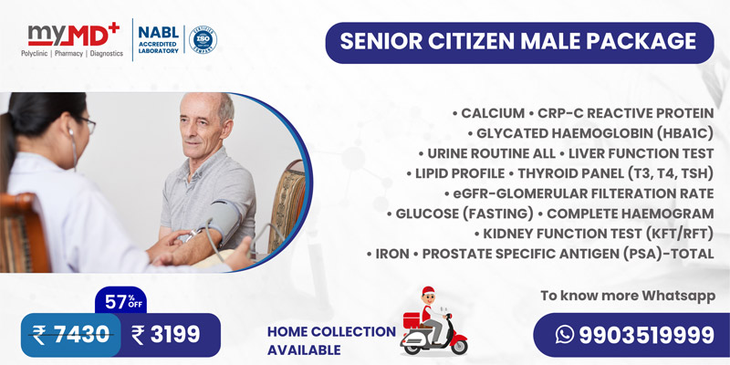 myMD Senior Citizen Health Package - Male